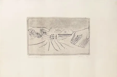 Etching Music - Paesaggio senese
