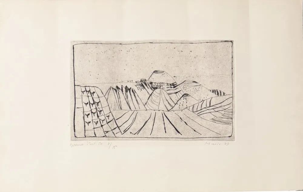 Etching Music - Paesaggio umbro