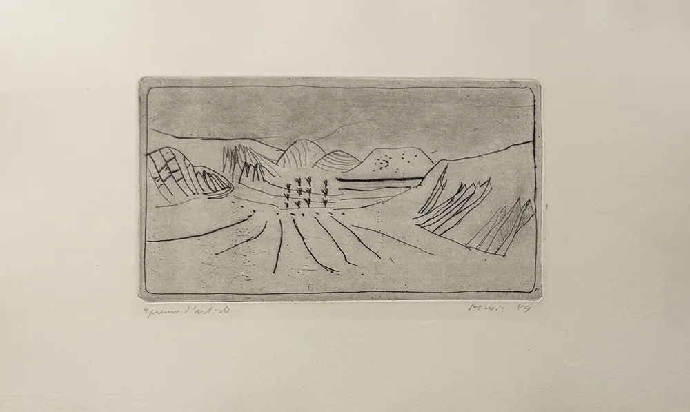 Etching Music - Paesaggio umbro