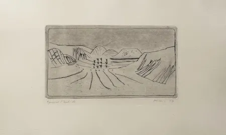 Etching Music - Paesaggio umbro