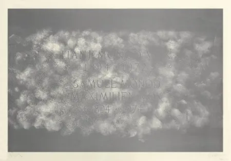 Lithograph Myles - A History of Type Design / Maximilien Vox, 1894-1974 (Lurs, France)