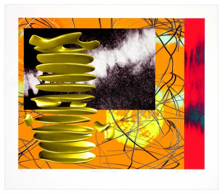 Lithograph Myrvold - Snow crash