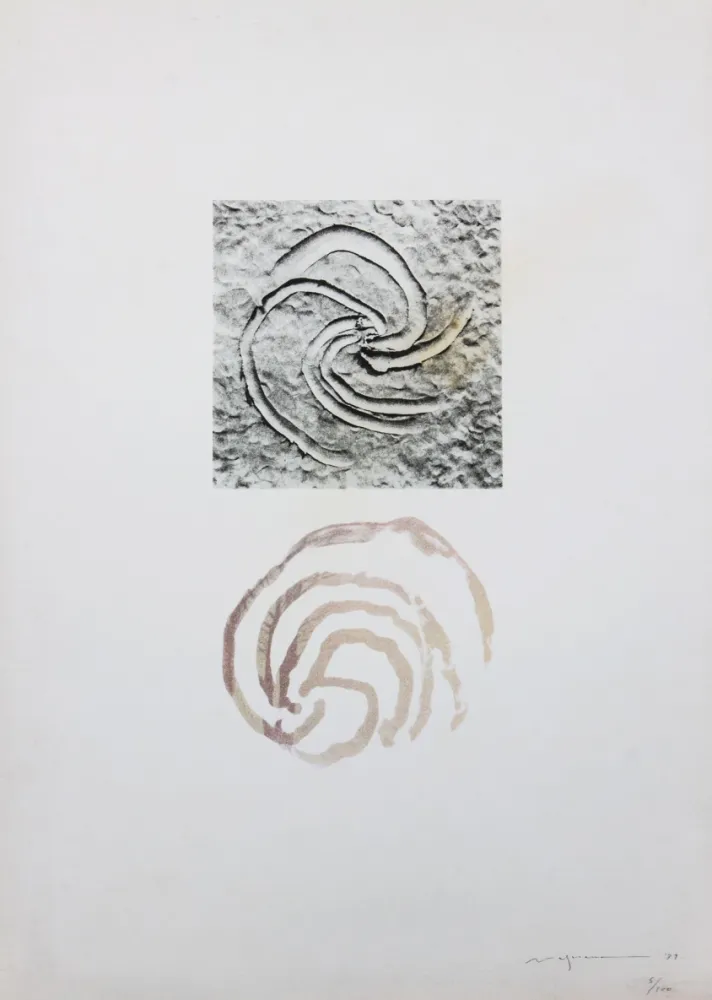 Lithograph Nagasawa - SENZA TITOLO