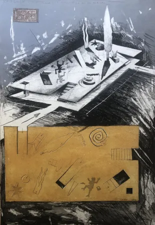 Engraving Nagel - Sans titre 2