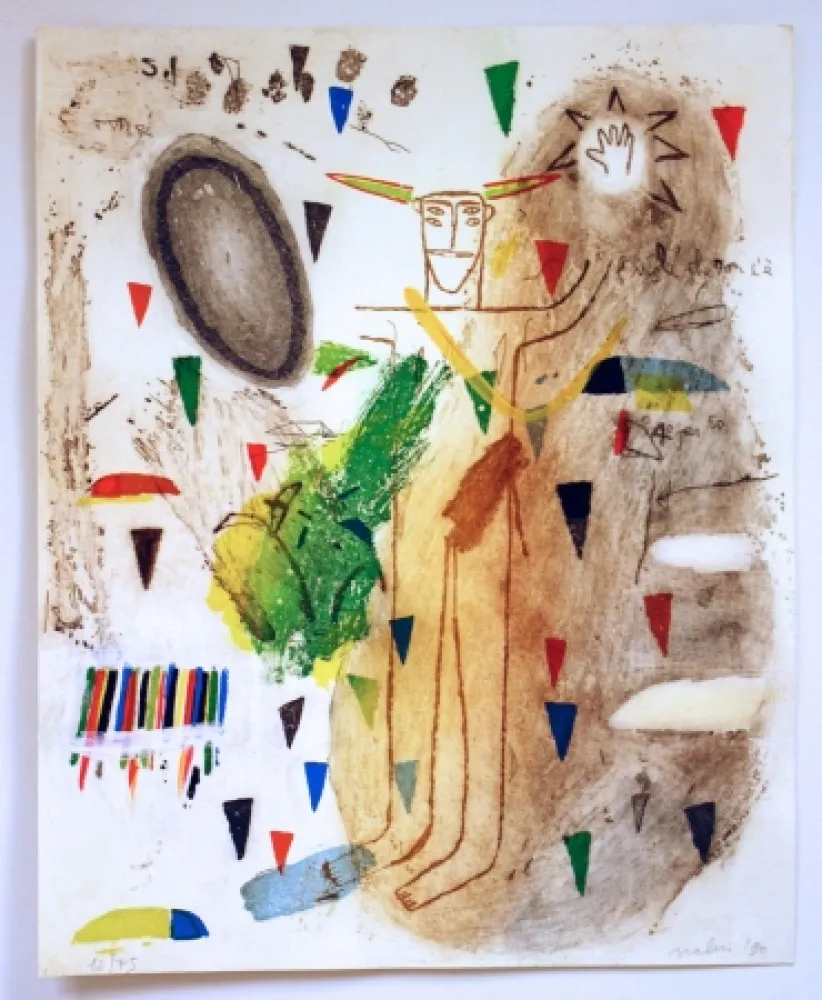 Lithograph Nalin - The Island