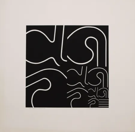 Screenprint Nannucci - Untitled