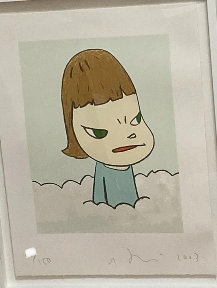 Lithograph Nara - In the cloud