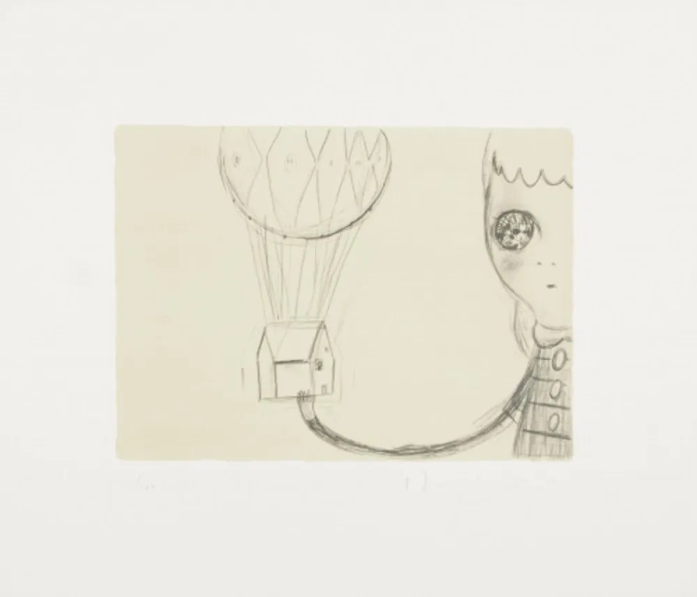 Lithograph Nara - Omaha