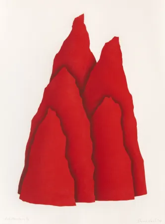 Pochoir Nash - Red Mountains