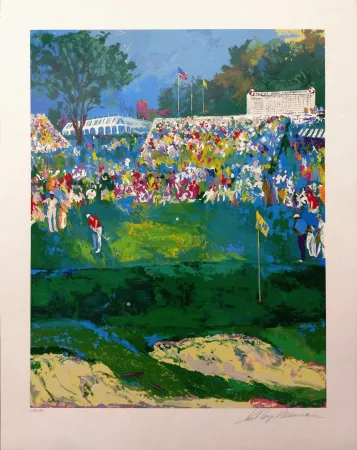 Screenprint Neiman - BETHPAGE BLACK COURSE 2002 U.S. OPEN