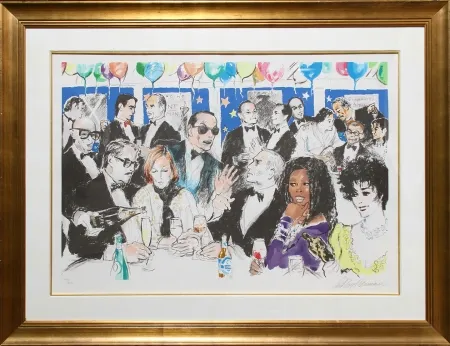 Screenprint Neiman - Celebrity Night at Spago