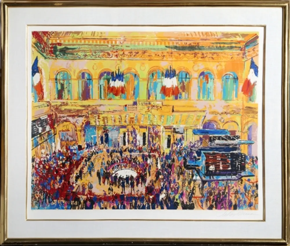 Screenprint Neiman - Paris Bourse