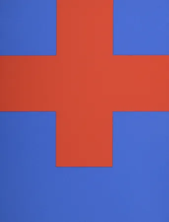 Screenprint Nemours - Composition IV, 1989 - Hand-signed