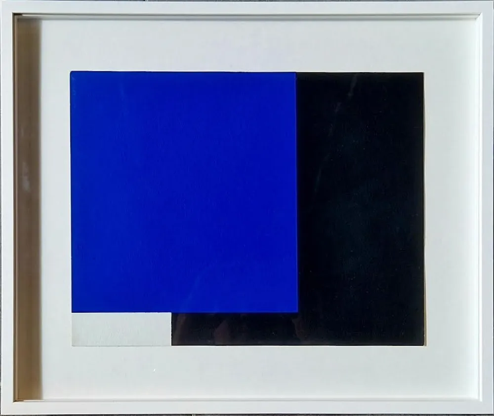 Screenprint Nemours - Espace bleu