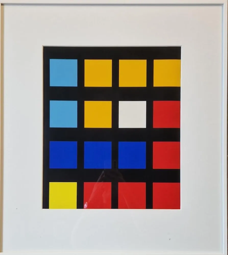 Screenprint Nemours - L'ondulatoire I