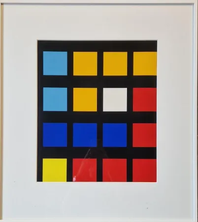 Screenprint Nemours - L'ondulatoire I