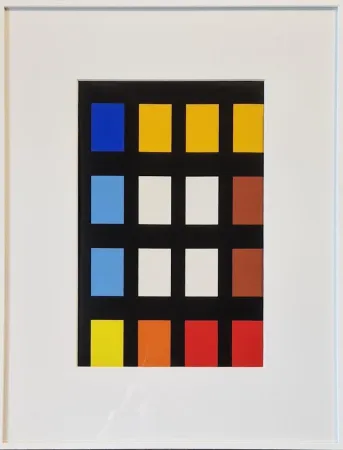 Screenprint Nemours - L'ondulatoire II