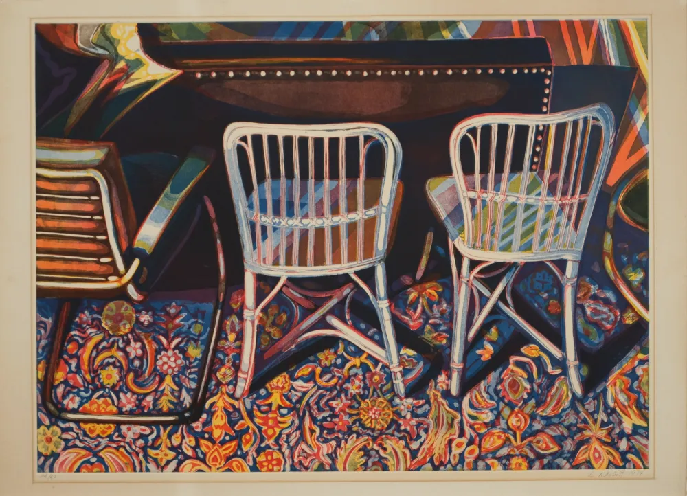 Aquatint Nesbitt - Andy Warhol's Studio