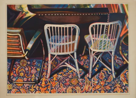 Aquatint Nesbitt - Andy Warhol's Studio