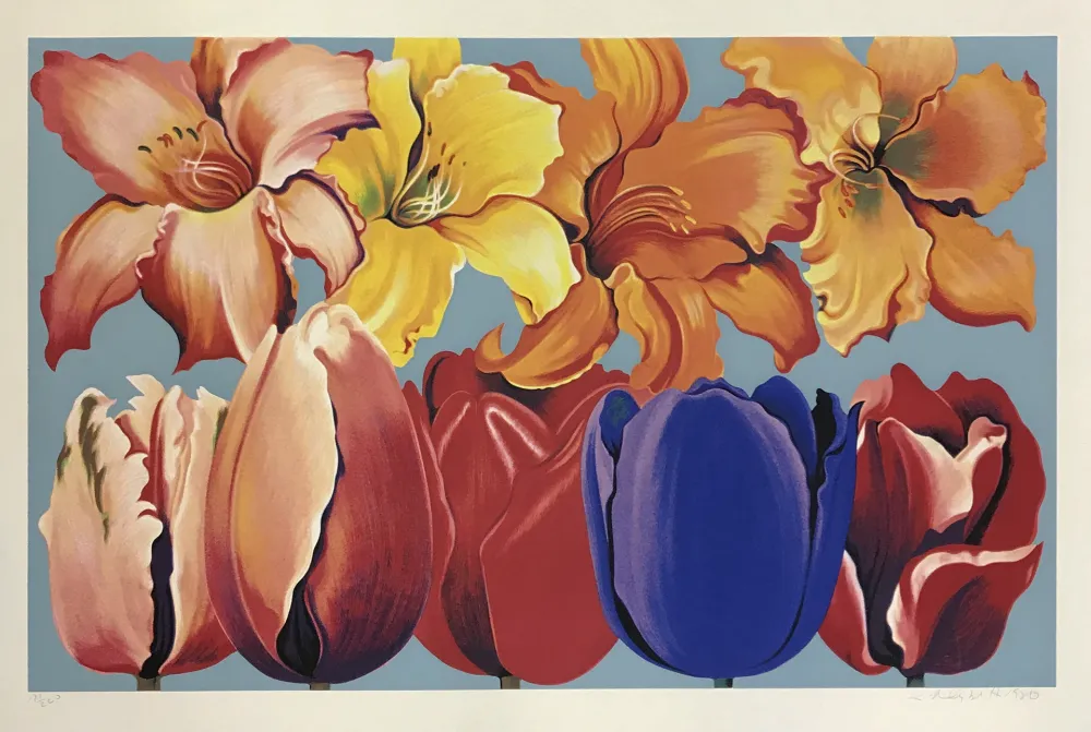 Screenprint Nesbitt - ISLAND OF FLOWERS