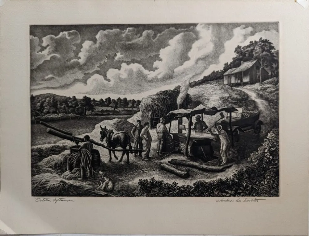 Etching Nesbitt - October Afternoon