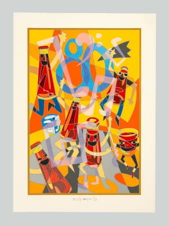 Screenprint Nespolo - Campari