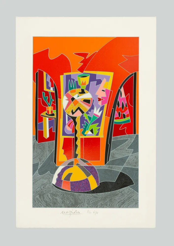 Screenprint Nespolo - Composizione