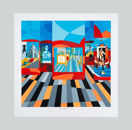 Screenprint Nespolo - Composizione