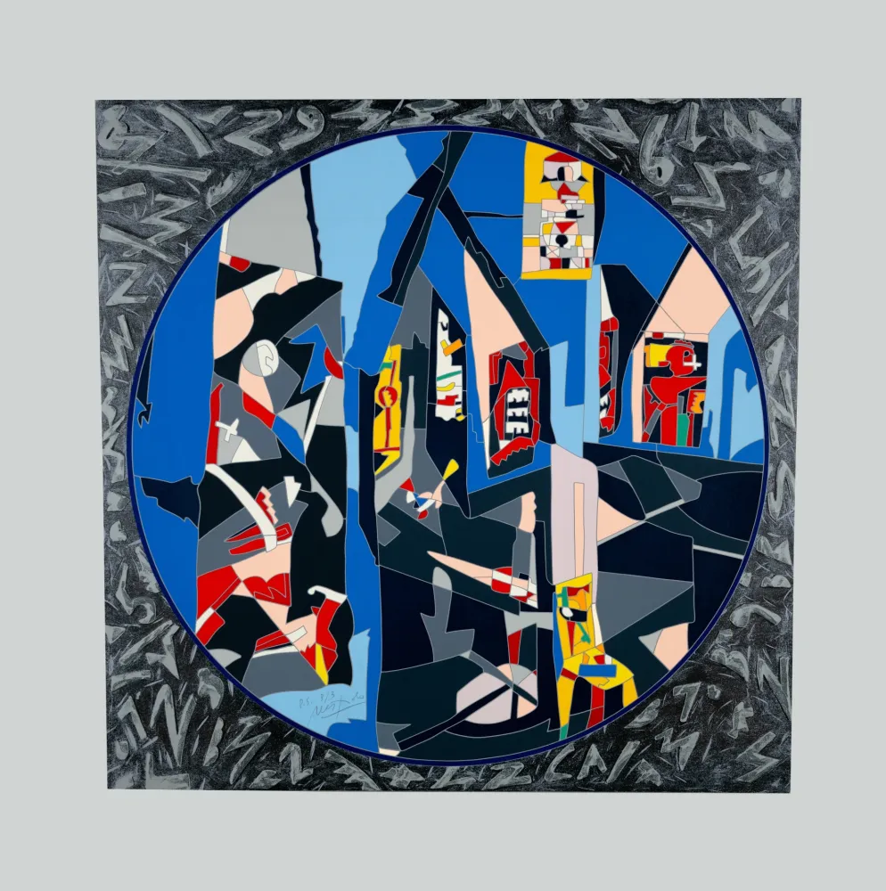 Screenprint Nespolo - Composizione