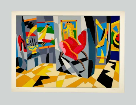 Screenprint Nespolo - Composizione