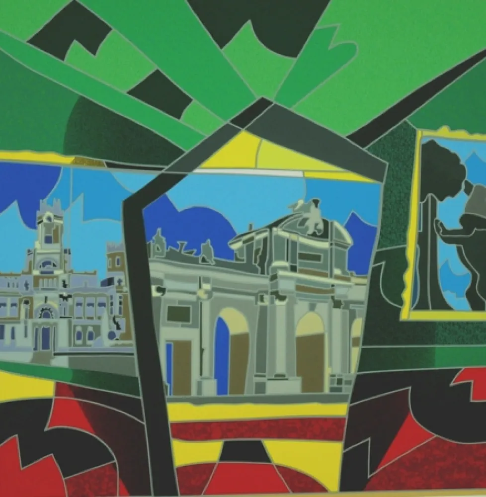 Screenprint Nespolo - Madrid