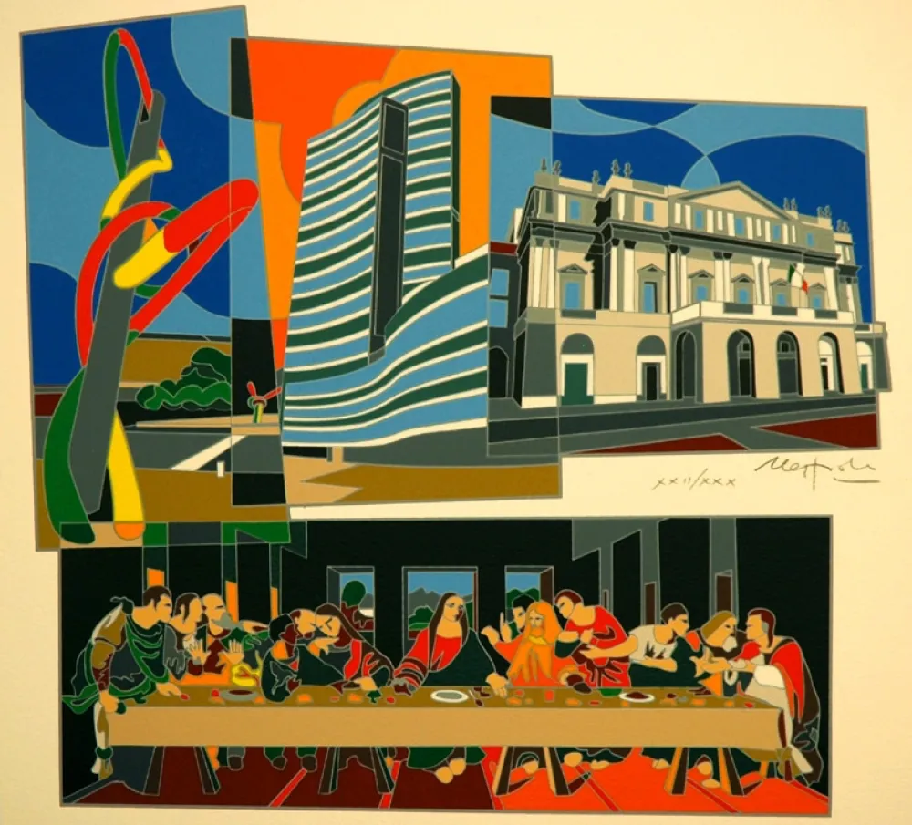 Screenprint Nespolo - Milano 3