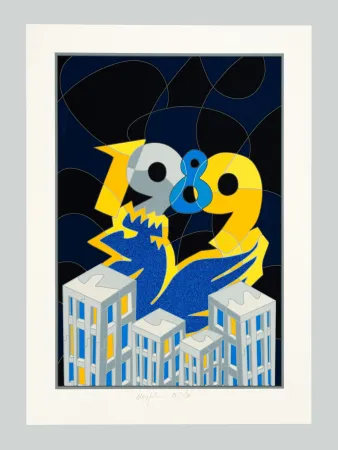 Screenprint Nespolo - Millenovecentottantanove