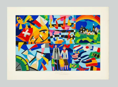 Screenprint Nespolo - Senza titolo