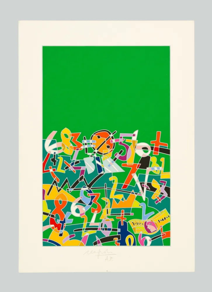 Screenprint Nespolo - Senza titolo