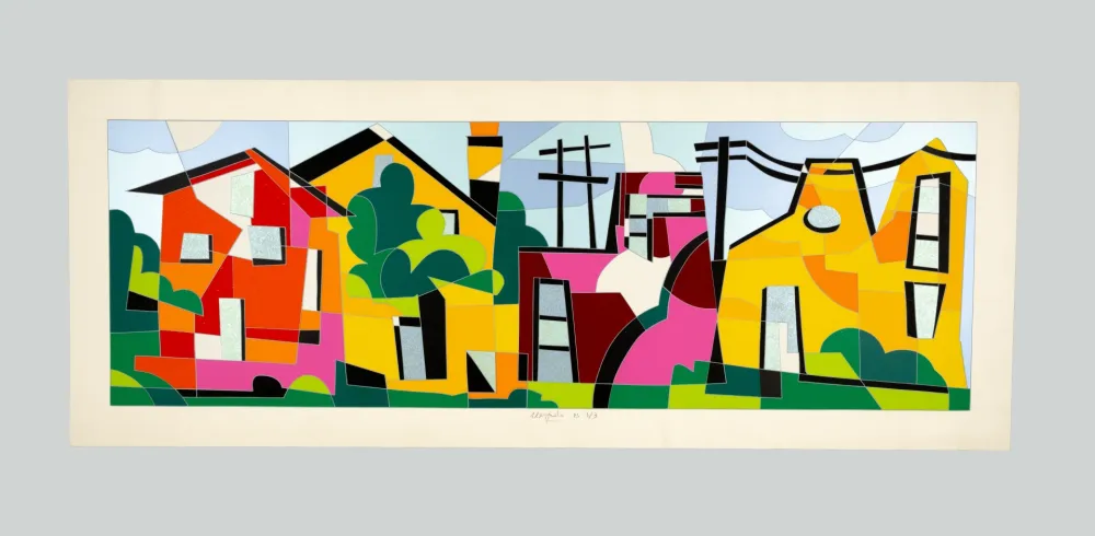 Screenprint Nespolo - Senza titolo