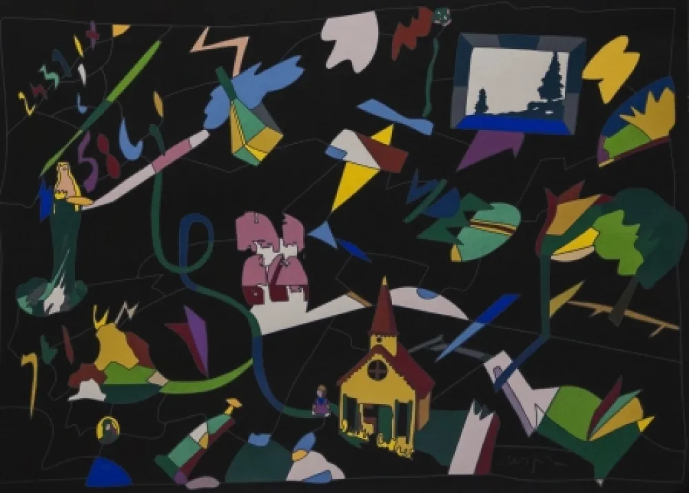 Screenprint Nespolo - Senza titolo