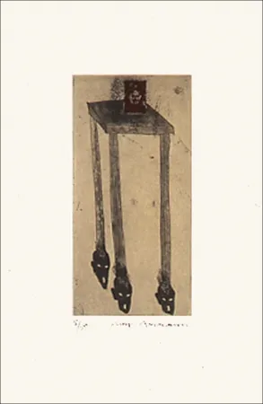 Engraving Neumann - The day before