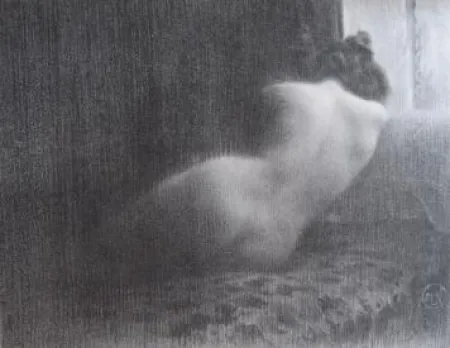 Lithograph Neumont - Etude / Boudeuse