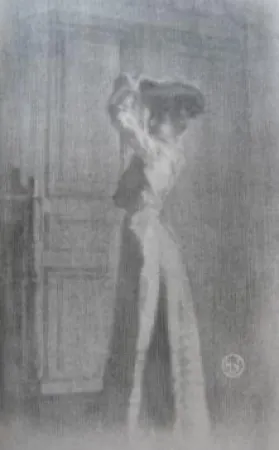 Lithograph Neumont - Parisienne