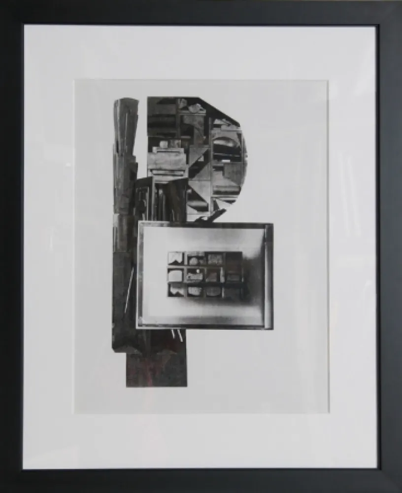Screenprint Nevelson - Facades 1