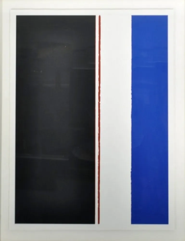 Screenprint Newman - The word II, 1954 by Barnett Newman