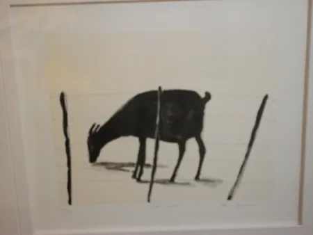 Lithograph Nhlengethwa - Left Alone