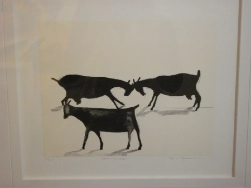 Lithograph Nhlengethwa - Who's the Boss