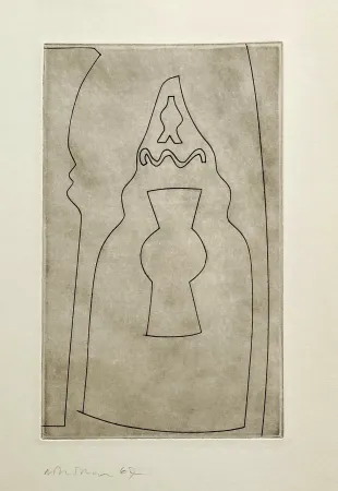 Engraving Nicholson - Curled Turkish form