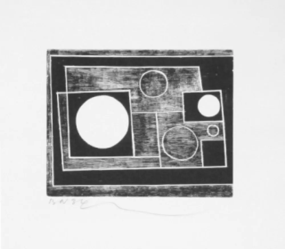 Woodcut Nicholson - Sans titre