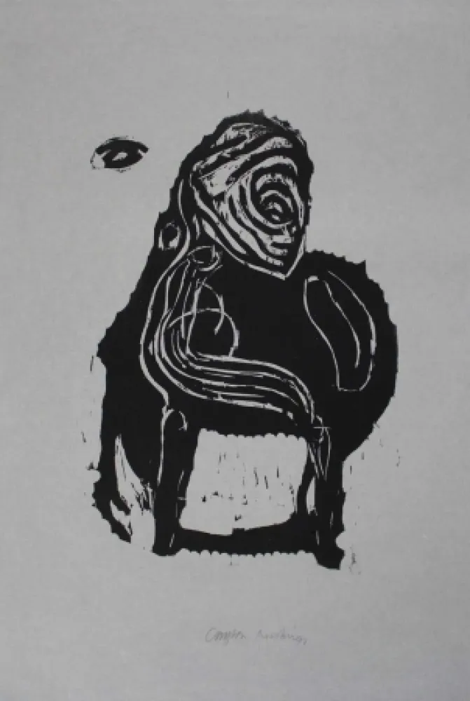 Woodcut Nicolai - Im Inneren frisst das Helle das Dunkle I