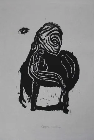 Woodcut Nicolai - Im Inneren frisst das Helle das Dunkle I