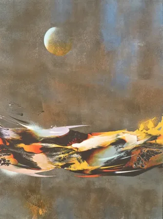 Lithograph Nierman - Constellation from the Cosmic Energy Suite