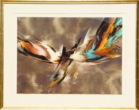 Lithograph Nierman -  Untitled - IV from the Cosmic Energy Suite